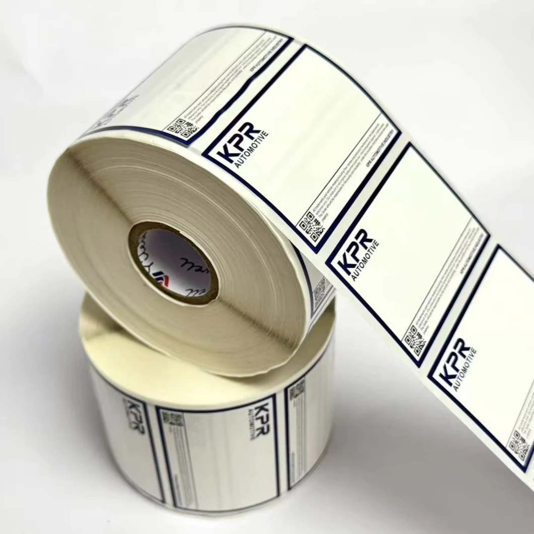 High Quality Durable Eco-Friendly Anti-Counterfeit Custom Die Cut Self-Adhesive Paper Label Roll Glossy Waterproof Exhibition