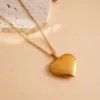 Scatola dell'amore dorata-28x29mm