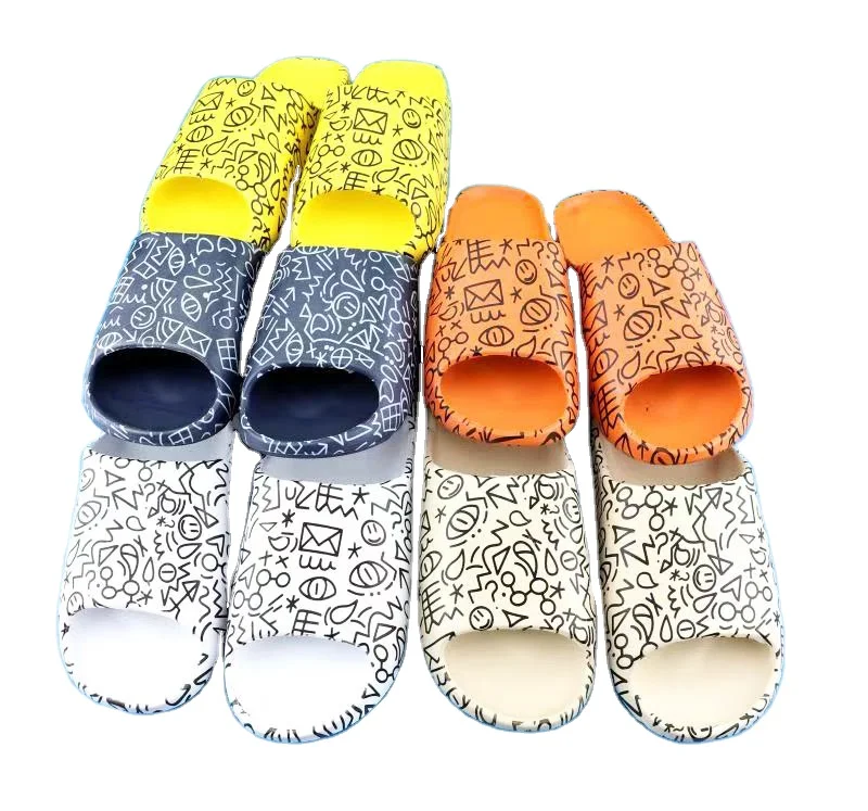 Zomer 2021 Trend Mode Vrouwen Yeezzy Slide Slipper Unisex Gedrukt House  Mannen Slide Yeezy Slippers - Buy Unisex Slippers,Yeezy Slides Slipper,Yeezy  Slippers Product on Alibaba.com