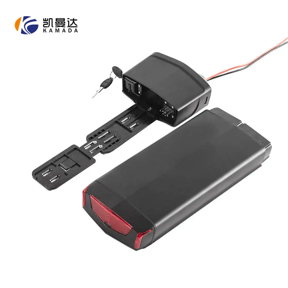 36V 48V 10Ah 13Ah 17.5AH 24.5AH Electric Bicycle Battery Rear Rack Lithium Battery for Ebike