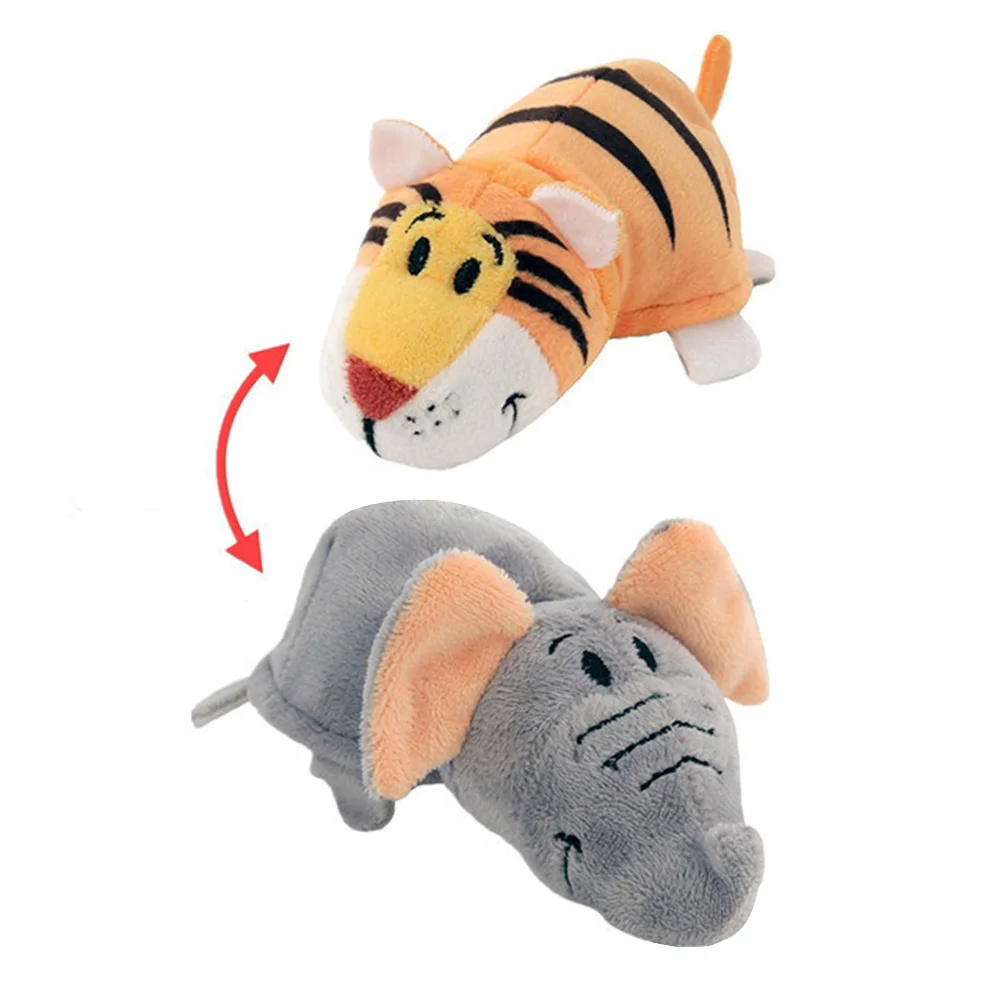 Creative OEM Plush Animal Toy Custom Switch Stuffed Soft Plush Hedgehog Reversible 2 in 1 Green Sea Turtle Plush Toys