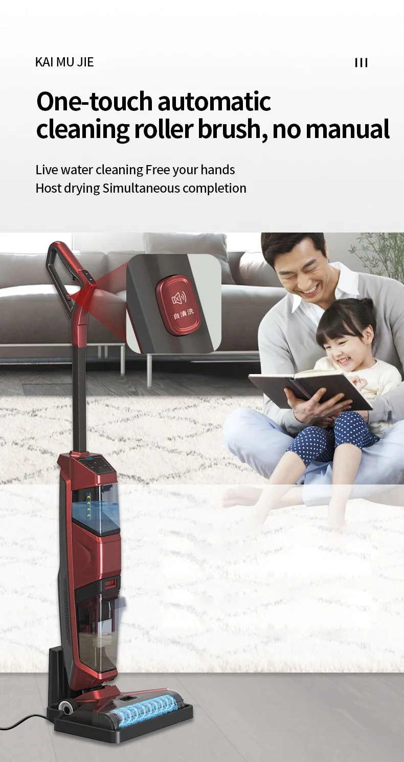 Modern Style Multifunctional Cordless Portable Vacuum Cleaner Wet Dry