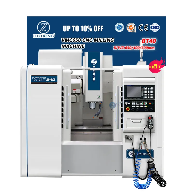 5 Axis Cnc Milling Machine Manufacturer VMC650 Vertical Machining Center