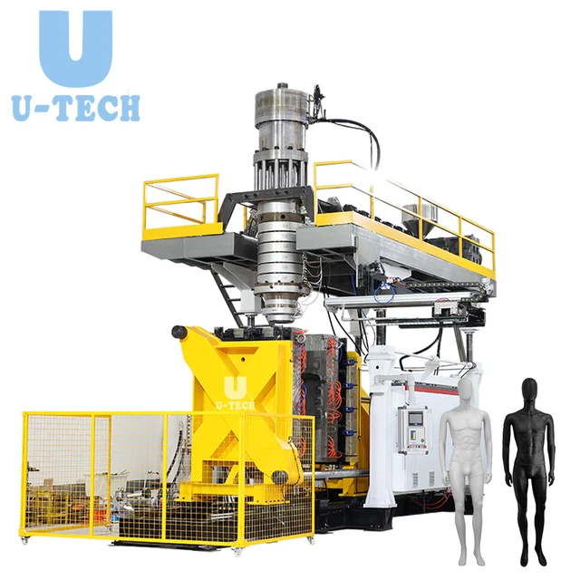 High quality automatic plastic mannequin extrusion blow molding machine hot sale Large human doll making machine