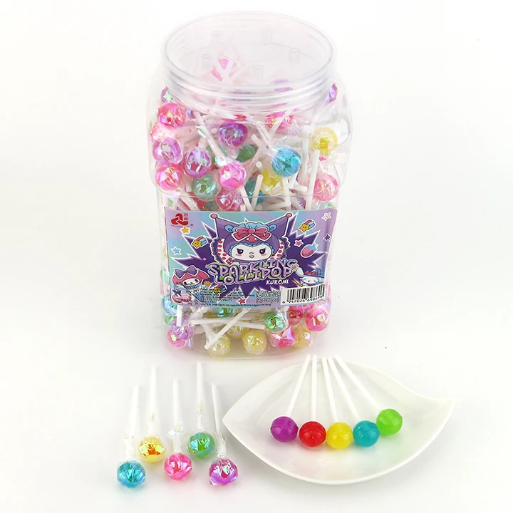 Supply Colorful ball hard 3g Mini Sparkling lollipop CH