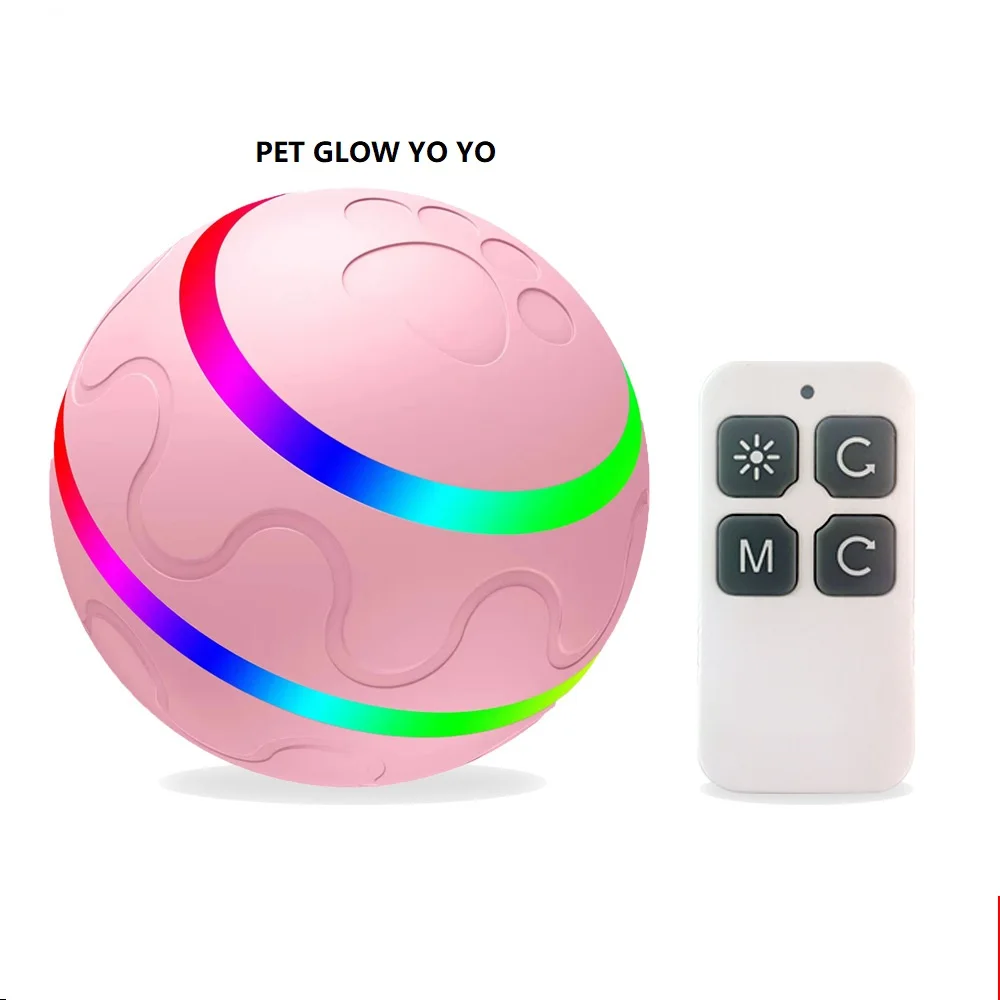 Pet Accessories Pet Toy Ball Usb Charging Smart Electric Ball Led Flash
