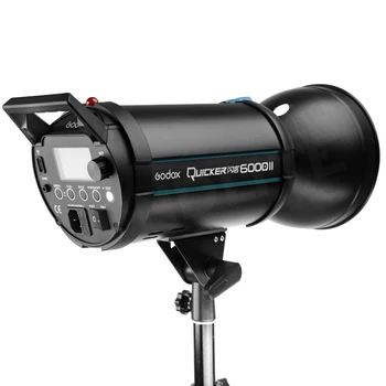 Godox QD600 220V Quicker 600DII Photography Studio Flash Speedlite Light Quicker D Series Input Power Max 600WS With Lamp Flash detail image