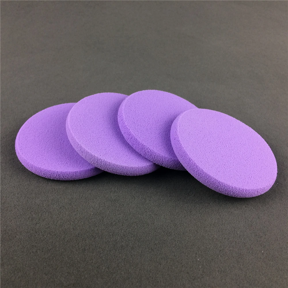 Colorful Disposable Round Foundation Custom Flat Makeup Sponge 2022