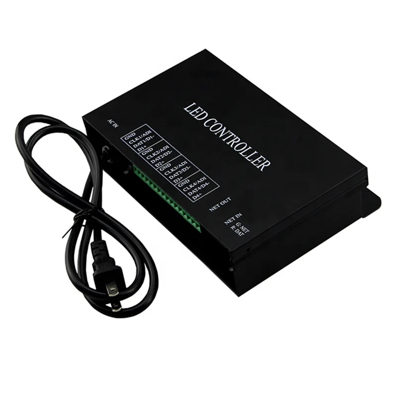 H802RA Art-Net LED Slave Controller 4096 Pixels WS2811 WS2812 Strip Light Pixel LED Controller DMX512 DMX Artnet Controller