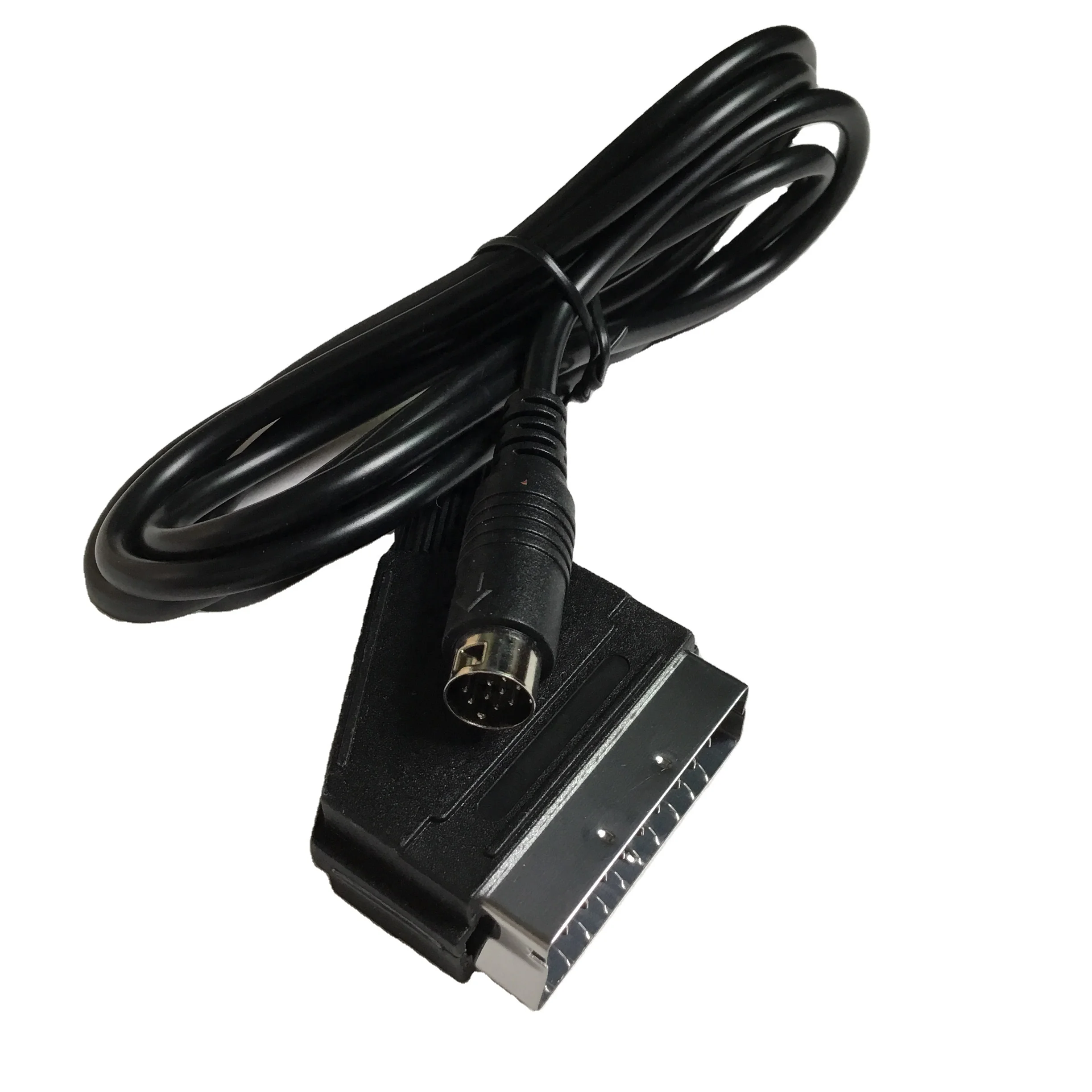 1.8m for Sega MD2 RGB Scart Cable for Sega Mega Drive 2 3 RGB Scart Cable  TV AV Lead for Sega MD 2/3