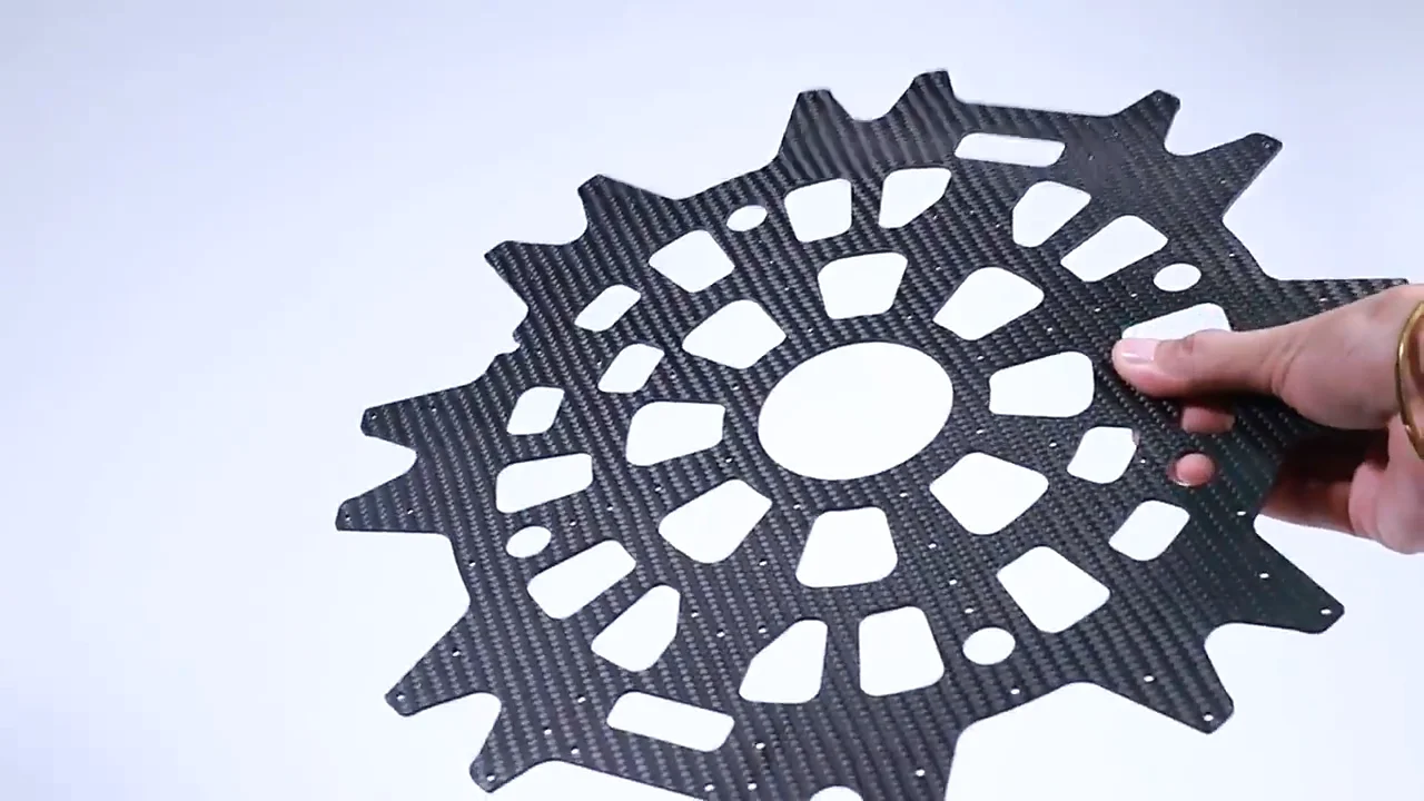 Carbon Fiber Laminated Sheet Plate1mm 2mm 3mm 4mm Customized Carbon