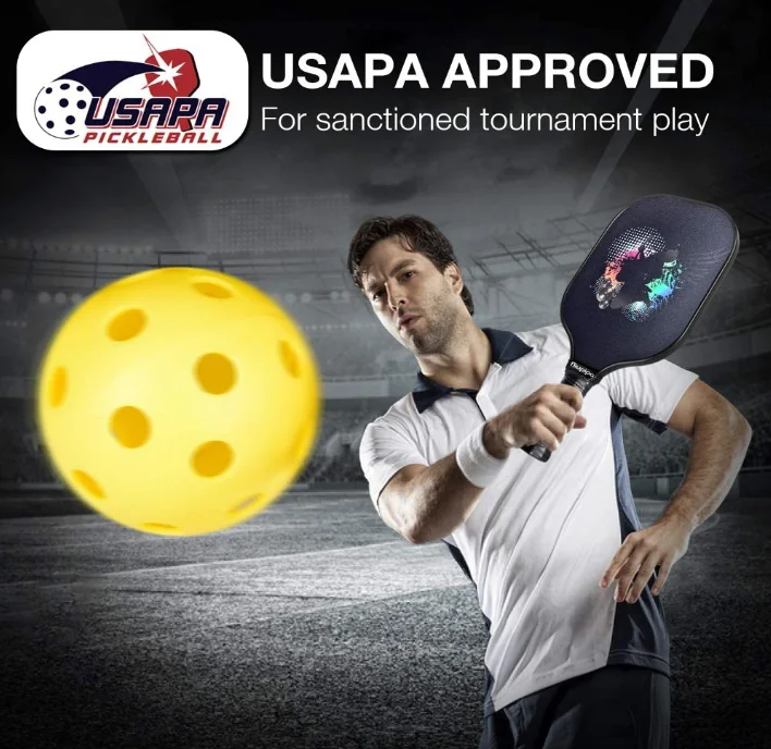 Pickleball Racket Cheap Factory Supplier Cheap Price Wooden Outdoor Beach Tennis Racket Usapa ...