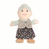 Marioneta de mano de abuela de cuerpo completo