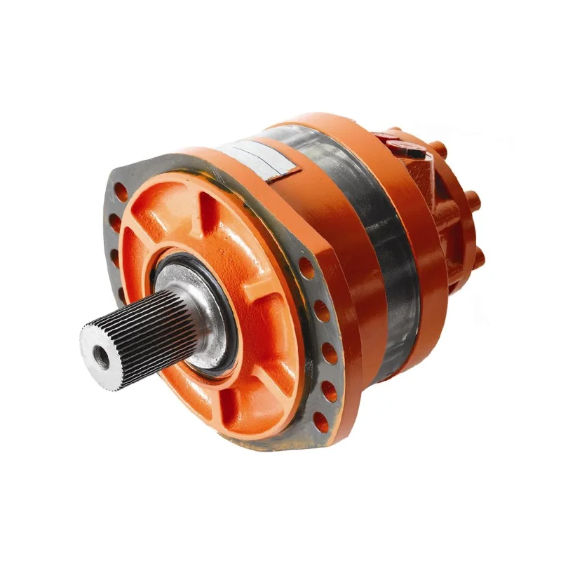 Po-clain Hydraulic Motor ms 125 ms125 Double Speed Piston Wheel Shaft Final Drive Hydraulic Motor