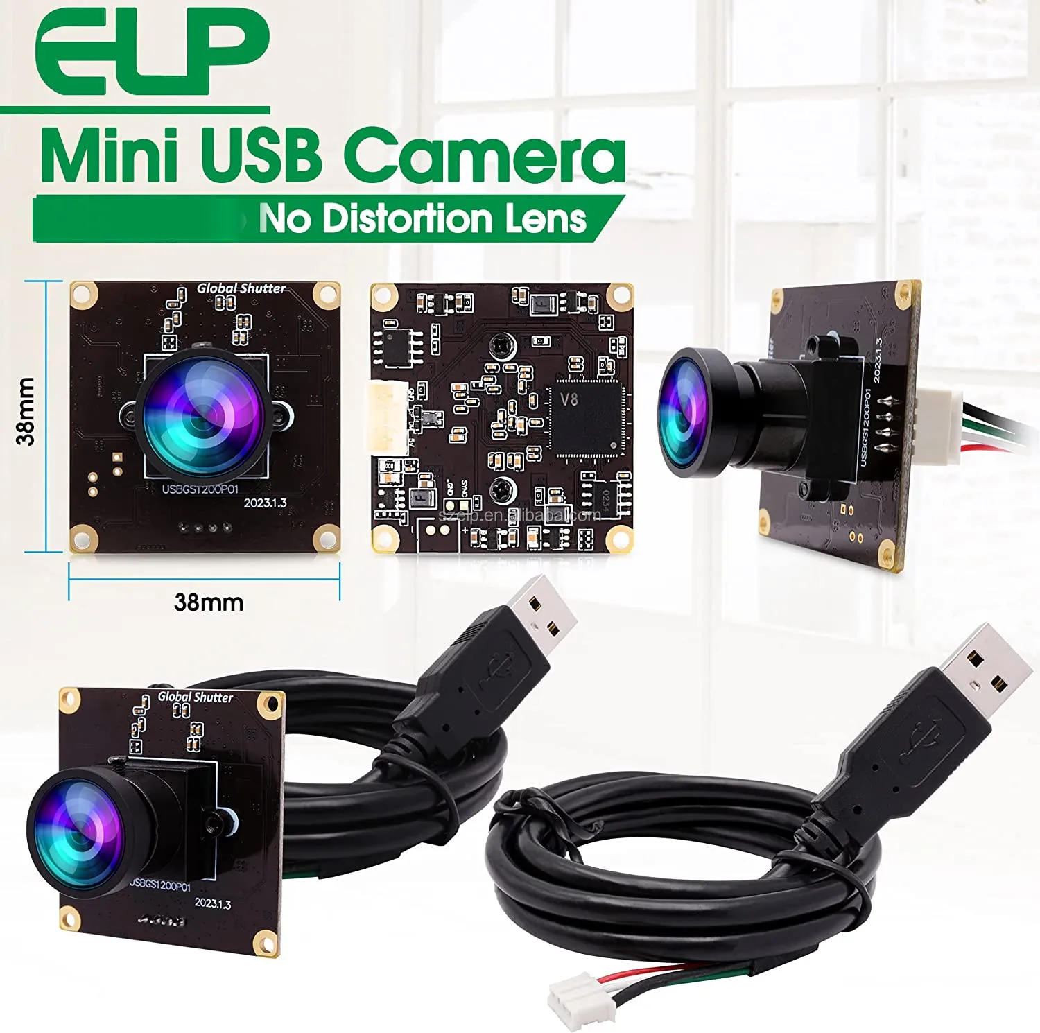 ELP USB カメラ グローバルシャッター 50fps 高速 USB 広角 Amazon.co.jp: ELP 50FPS USBカメラ グローバルシャッター 高速