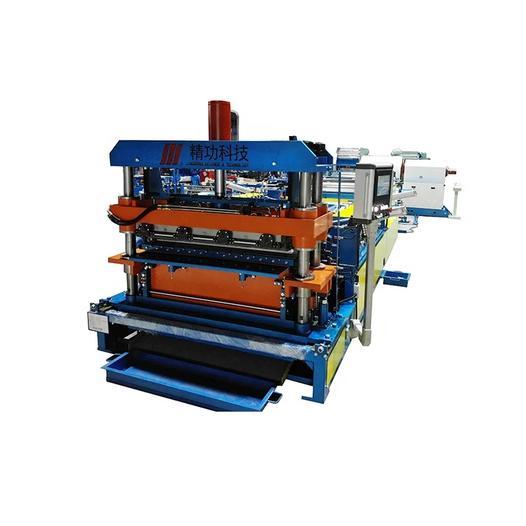 Модульная линия по производству сэндвич-панелей для очистки каменной ваты