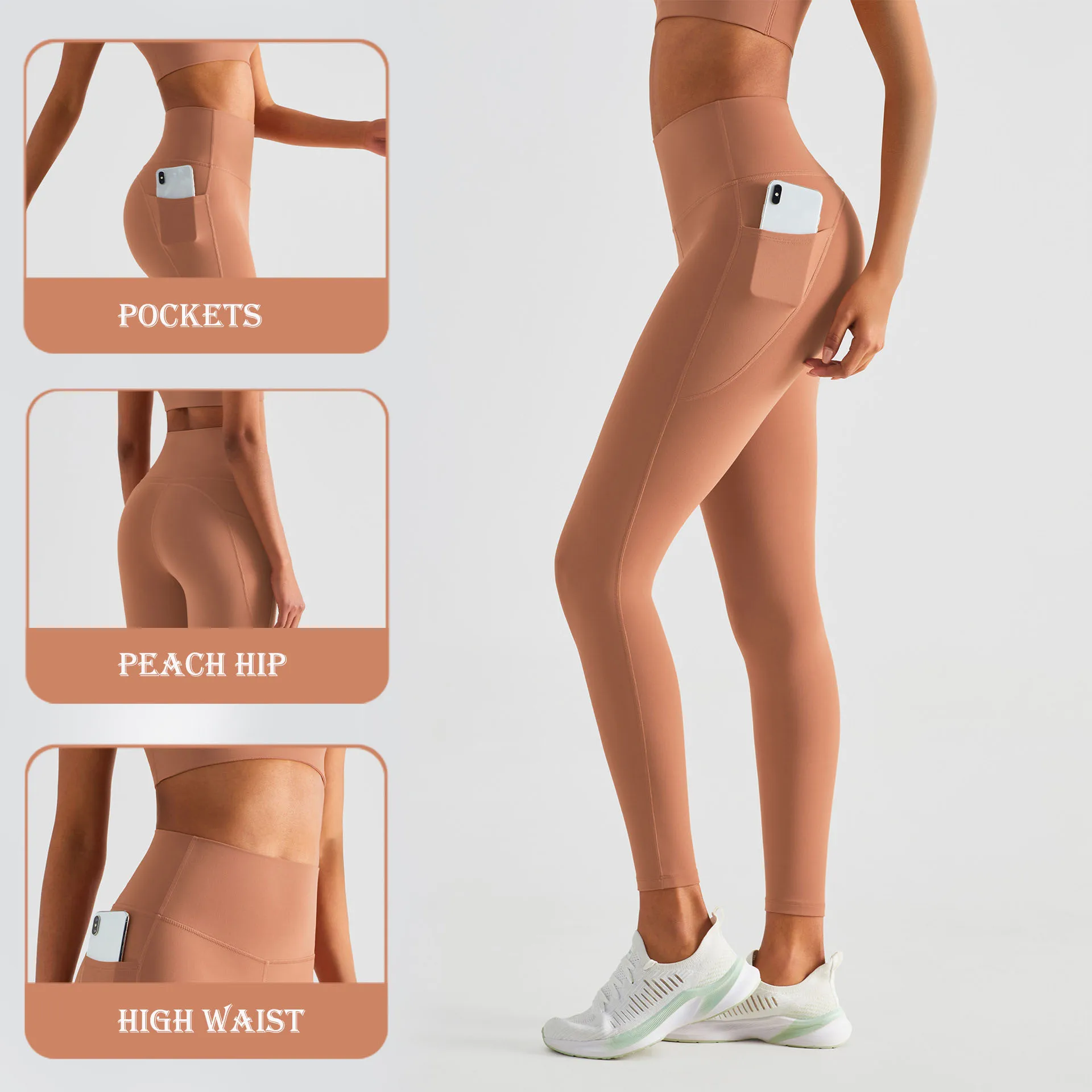 Grosir Pakaian Olahraga Cepat Kering Pakaian Gym Wanita Pinggul Pakaian  Legging Wanita Kontrol Perut Fitness