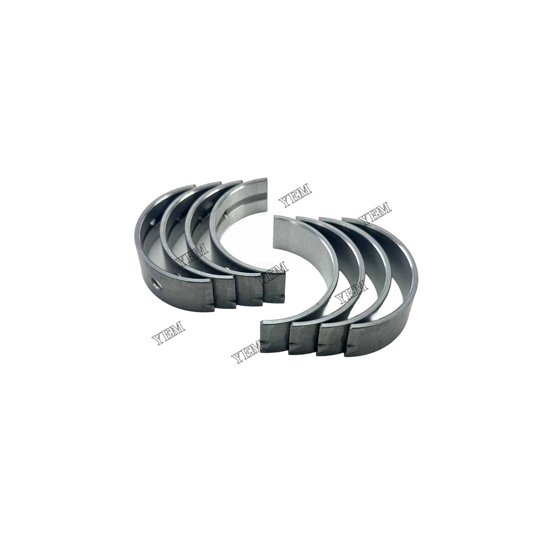 719620-02800 119125-02900 Main Bearing Compatible for Yanmar 3TNE74s Heavy Duty Engine Parts