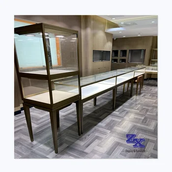 広州-ZX高級ジュエリーショップディスプレイ家具ジュエリーショー