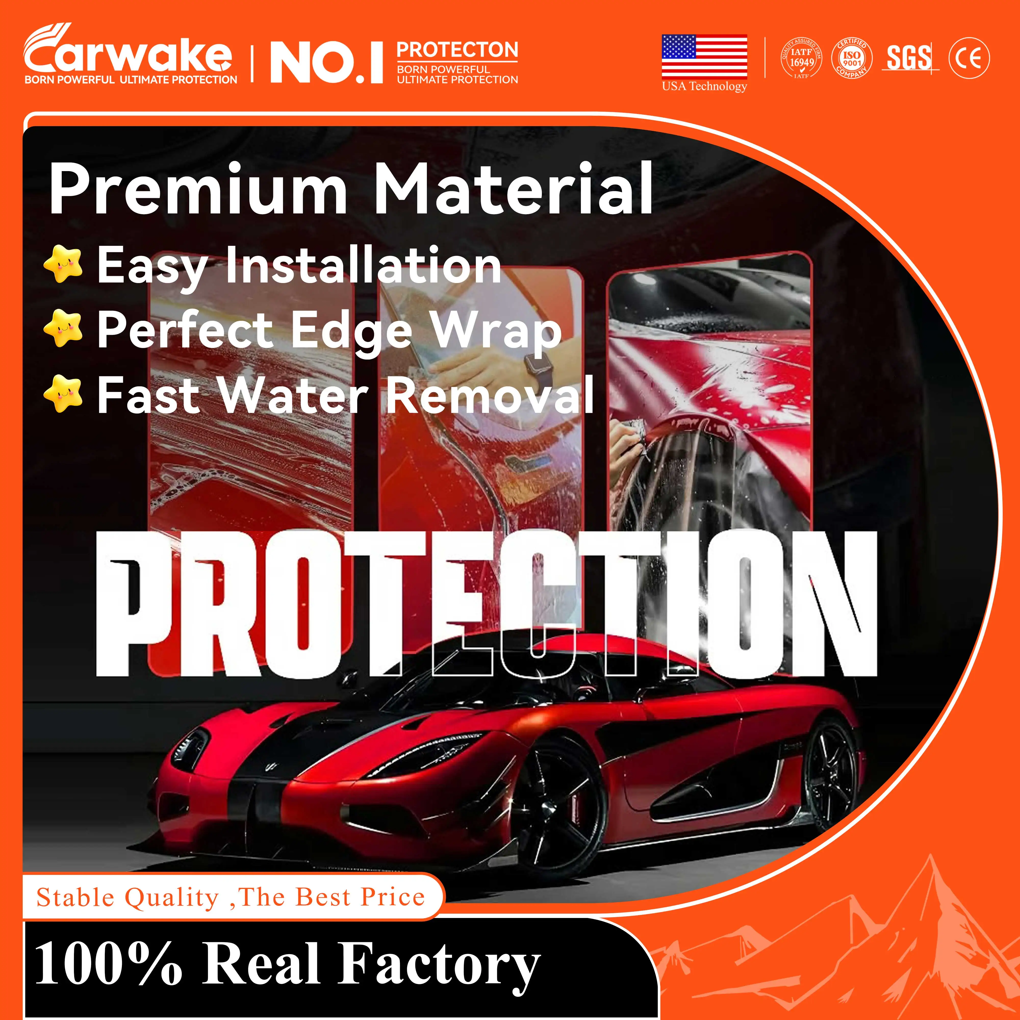 Ppf Best Car Wax For Clear Coat CARWAKE Paint Protection Film 10