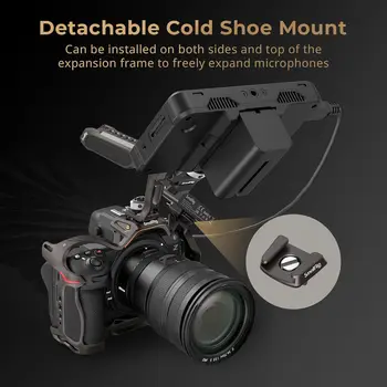 SmallRig Night Eagle Z6III Camera Cage for Nikon Z6 III, Aluminum Alloy Full Cage for Microphone and Light - 4521 detail image