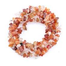 Crystals Stone Beads for Jewelry Making,Natural Red Agate Chip Stone Beads,5-8 MM Irregular Gemstones Bulk Sales