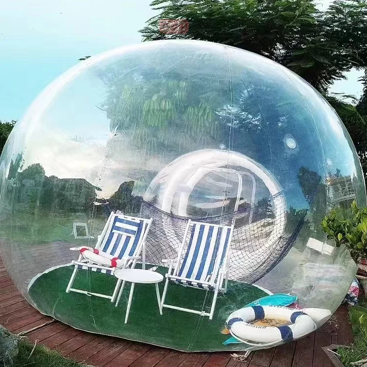 Igloo Inflatable Pool Inflatable Igloo Dome With Transparent Bubbles Suitable for Camping ...