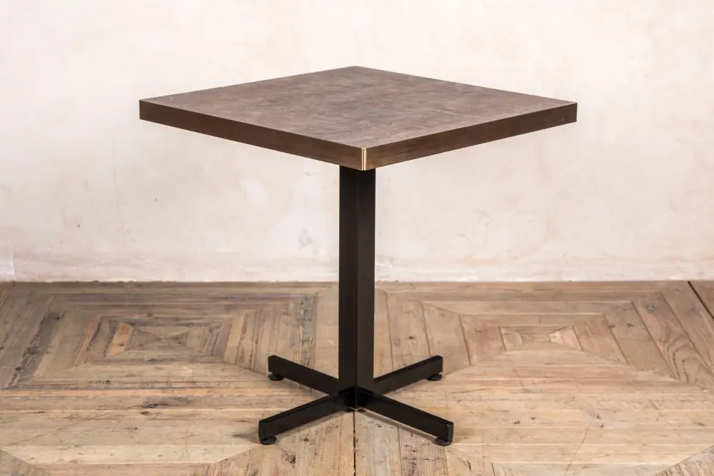 Square Round Light Luxury Formica Hpl Cafe Table For Bar Cafe