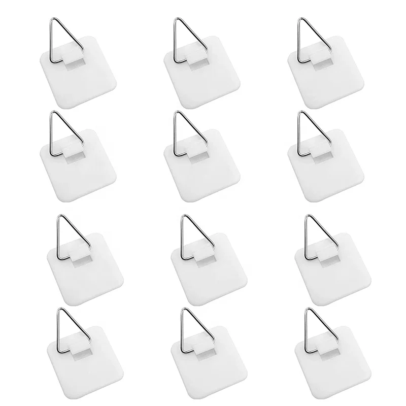 Square Shape Abs Plastic Picture Hanging Hooks 448# Plate Hanger - Buy  Plastic Hook,Plate Hanger,Picture Hanging Hooks Product on