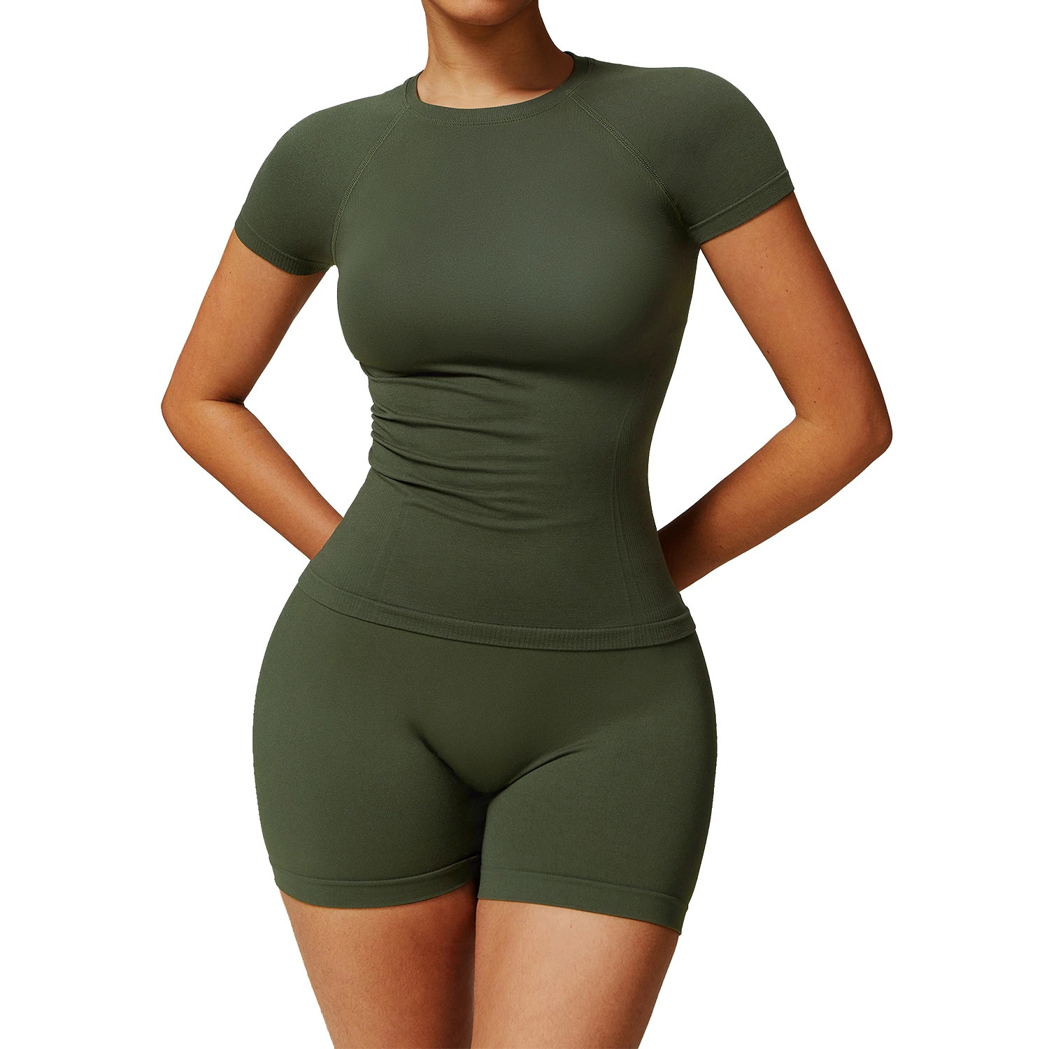 women's plus size dri fit shorts