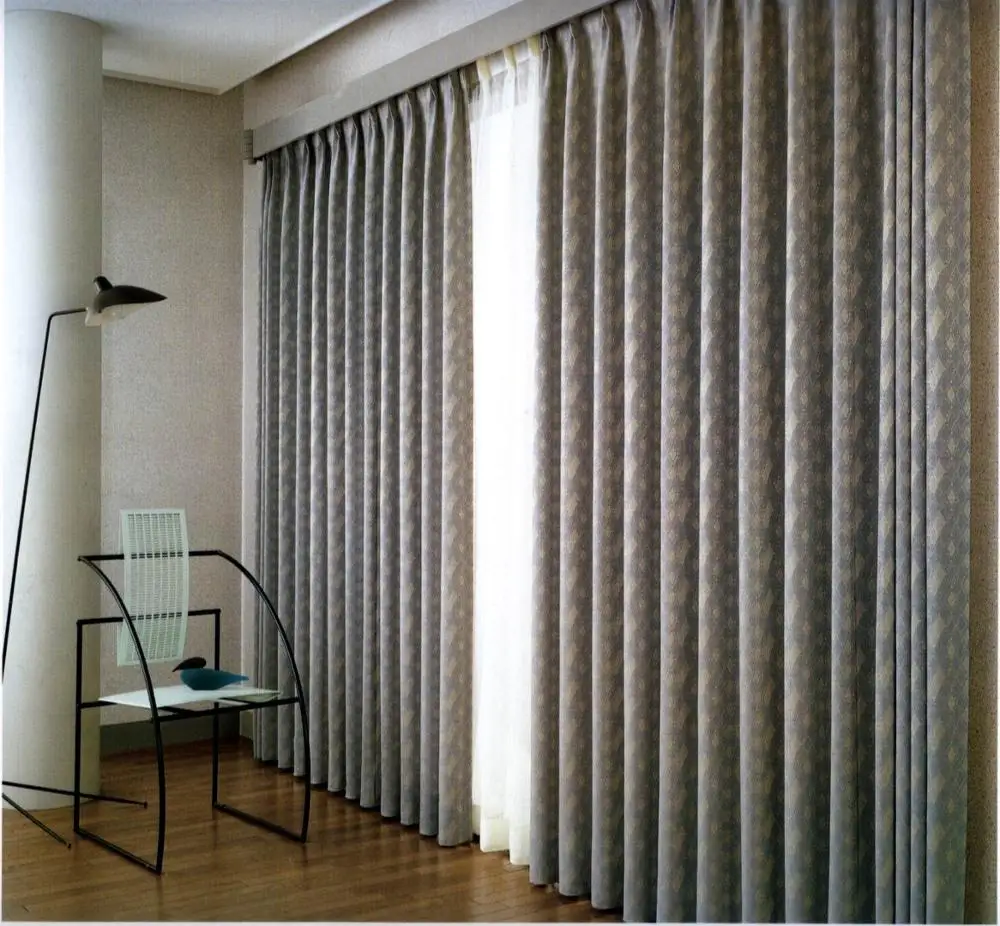 Battery System Motorised Control Window Luxury Blackout Curtains for the Living Room Kitchen Room Curtain Fabric