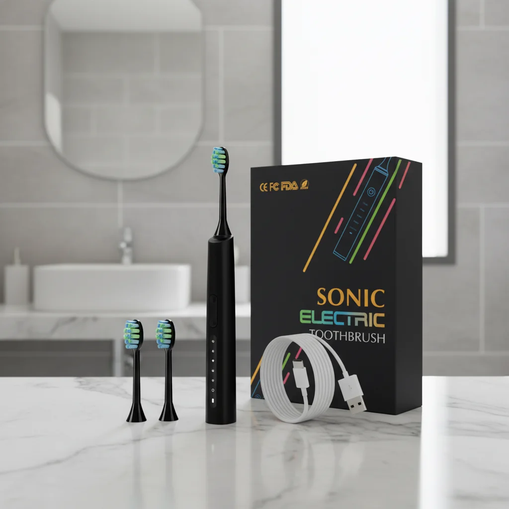 Rechargeable Long Endurance IPX7 5 Modes High Vibration Frequency Adult Electric Toothbrush
