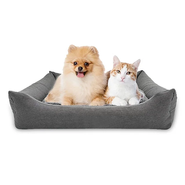 Dog Bed Soft Shredded Memory Foam Pet Bed With Removable Washable Cover Pet Sofa