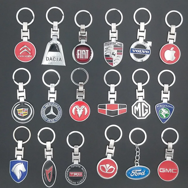 Wowei Customized Zinc Alloy Metal Car Logo 3d Keychain Holder ...