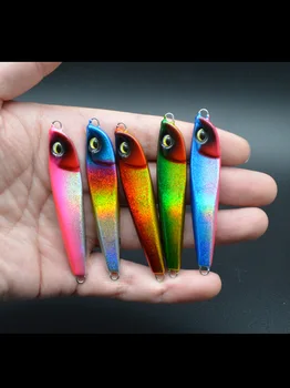 Newbility 30g 40g 60g Japanese Lazer Paper Fishing Metal Jig 3D Printing Slow Pitch Jigging Lure Lead Jig Swim Bait – Metal Jig – view 5