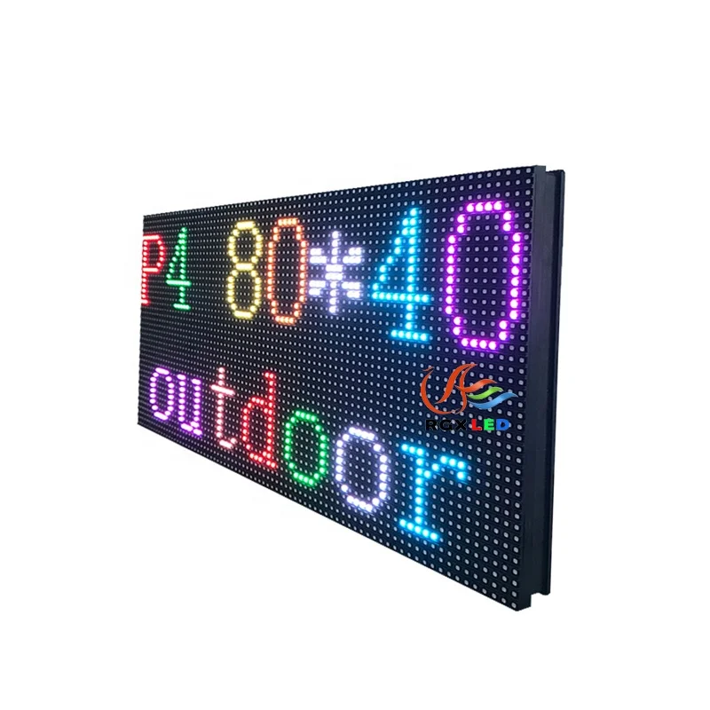 RGX Digital Signage Outdoor Advertising Full Color LED Display Module ...