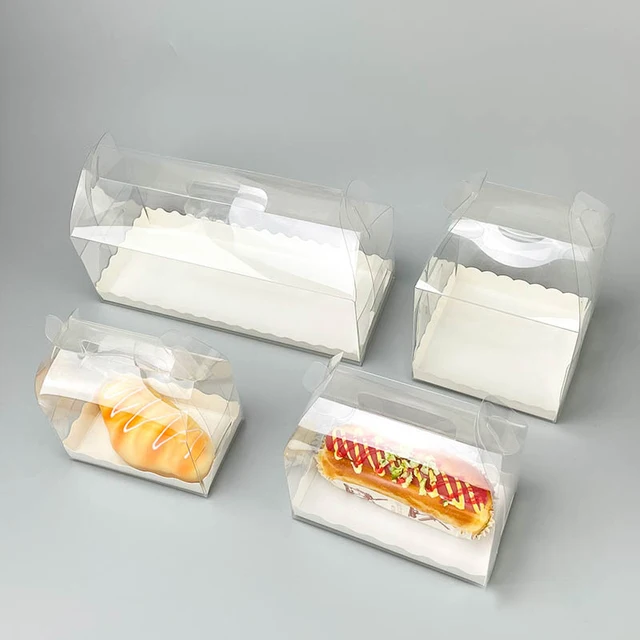 26X26X15 10X8 Customise Tulip Biodegradable Disposable Beige Dreptunghiular Sandwich  Cake Box