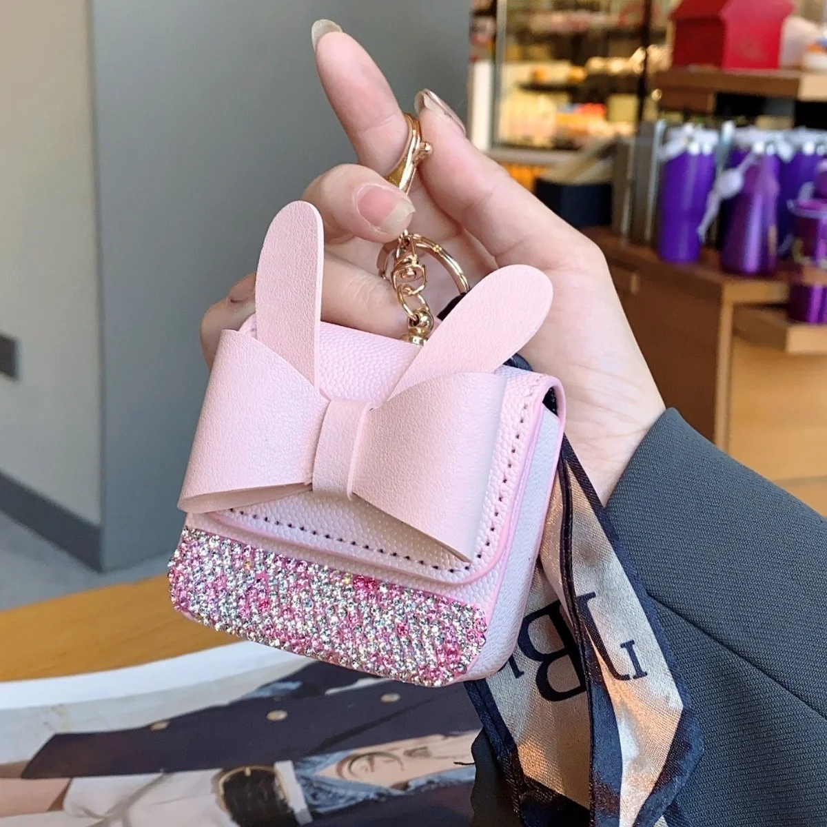 Custom Designer Purse Ornaments Luxury Leather Charms