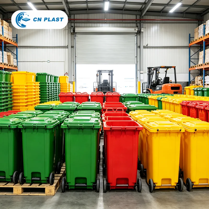 240 Liter Industrial Recycle Waste Medical Mobile Cheap Pedal Large Size Outdoor HDPE Eco-Friendly Public Plastic Garbage Bin