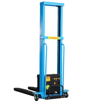 New Product Electric Forklift Folk Lift 1 Ton Electric Pallet Stacker Forklift On-board Forklift For Sale