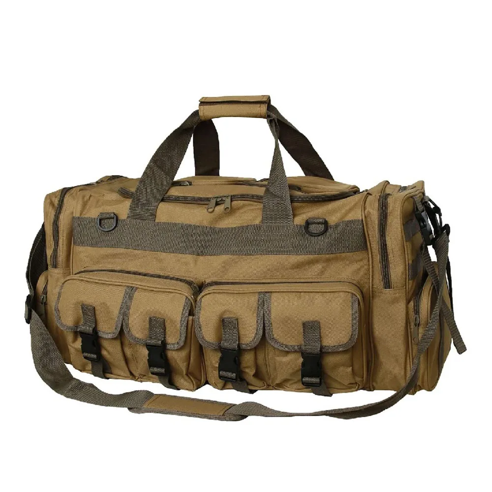 FREE SAMPLE Men Outdoor Sports Travel Luggage Large Training Utility Kit Mountaineering Camping Shoulder Bag