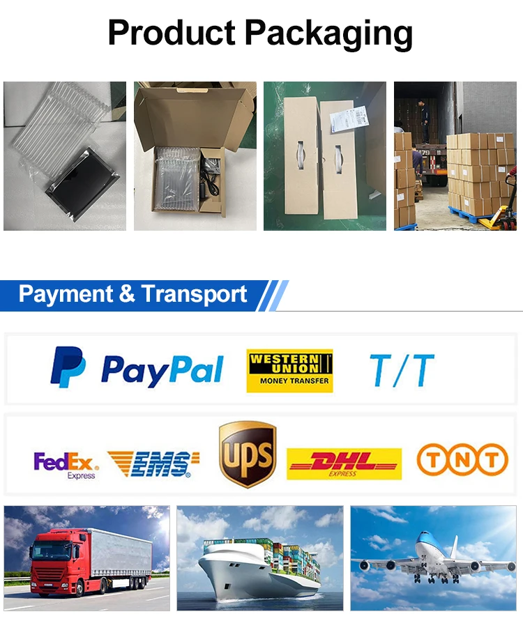 IP65 Industrial Display 21.5 Inch Black Waterproof LED Wall Mount TFT Touchscreen/New Industrial Grade LCD Monitor
