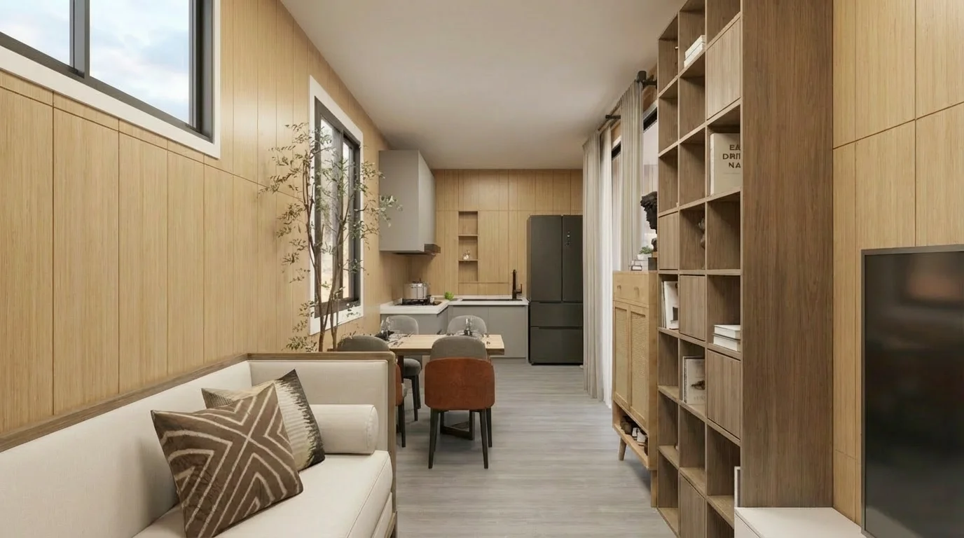 product customized modern design prefab residential case contenedor 20ft 40ft modified luxury container homes for living-2