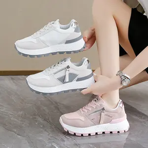 High-top Sports Women's Shoes 2026 New Model Rubber-soled Running Shoes  Casual Walking Shoes