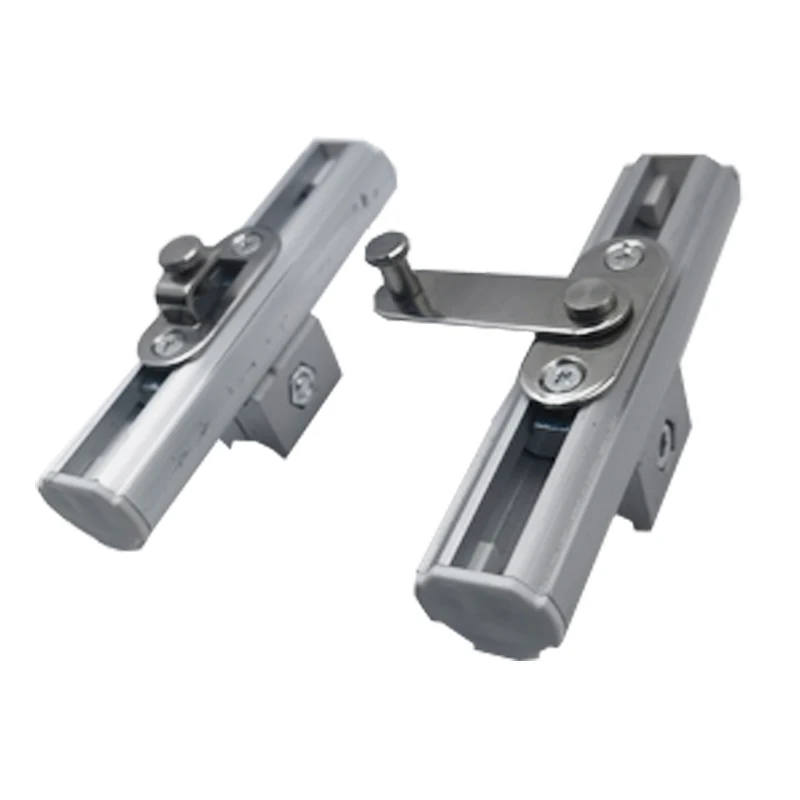 Latch and T-Slot Wire Rod Assembly 28mm Third Generation 1000 Series Aluminum Alloy Lean Tube Round Tube Connector