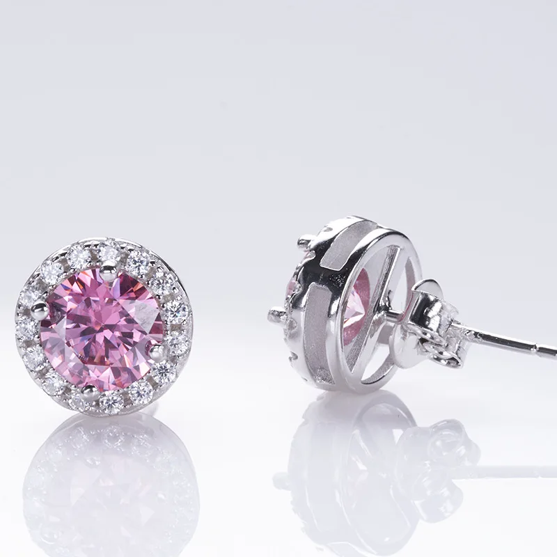 Luxury Custom Vvs Colored Lab Grown Diamonds Moissanite Sterling Silver 925 Jewellery Hip Hop