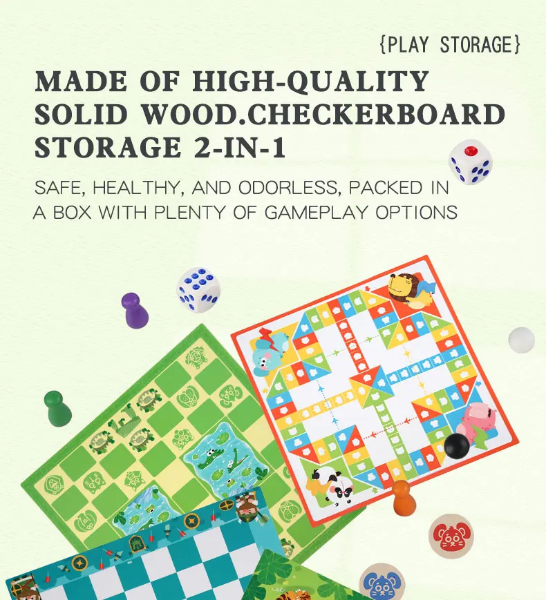 Hot Selling Other Educational Toys Early Education Toy Educational Toys From China Multi Functional Chess Logic Cognition 8 in 1