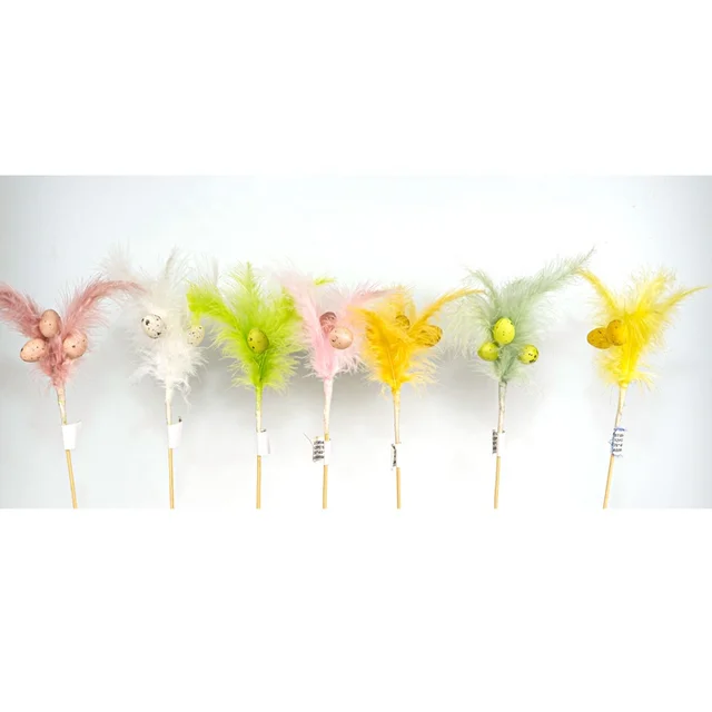 Factory Direct Sales Trade Assurance Cheap Fluffy High Quality  Feather Picks dyed
