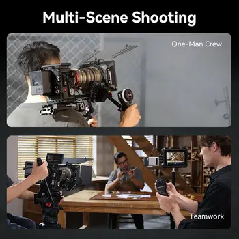 Small Rig MagicFIZ Wireless Follow Focus Handgrip Two Motor Kit with Handwheel Controller detail image