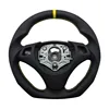 without hole trim+perforated Smooth leather+yellow stripe